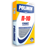 Polimin Клей для плитки П-10 Стандарт, 25кг